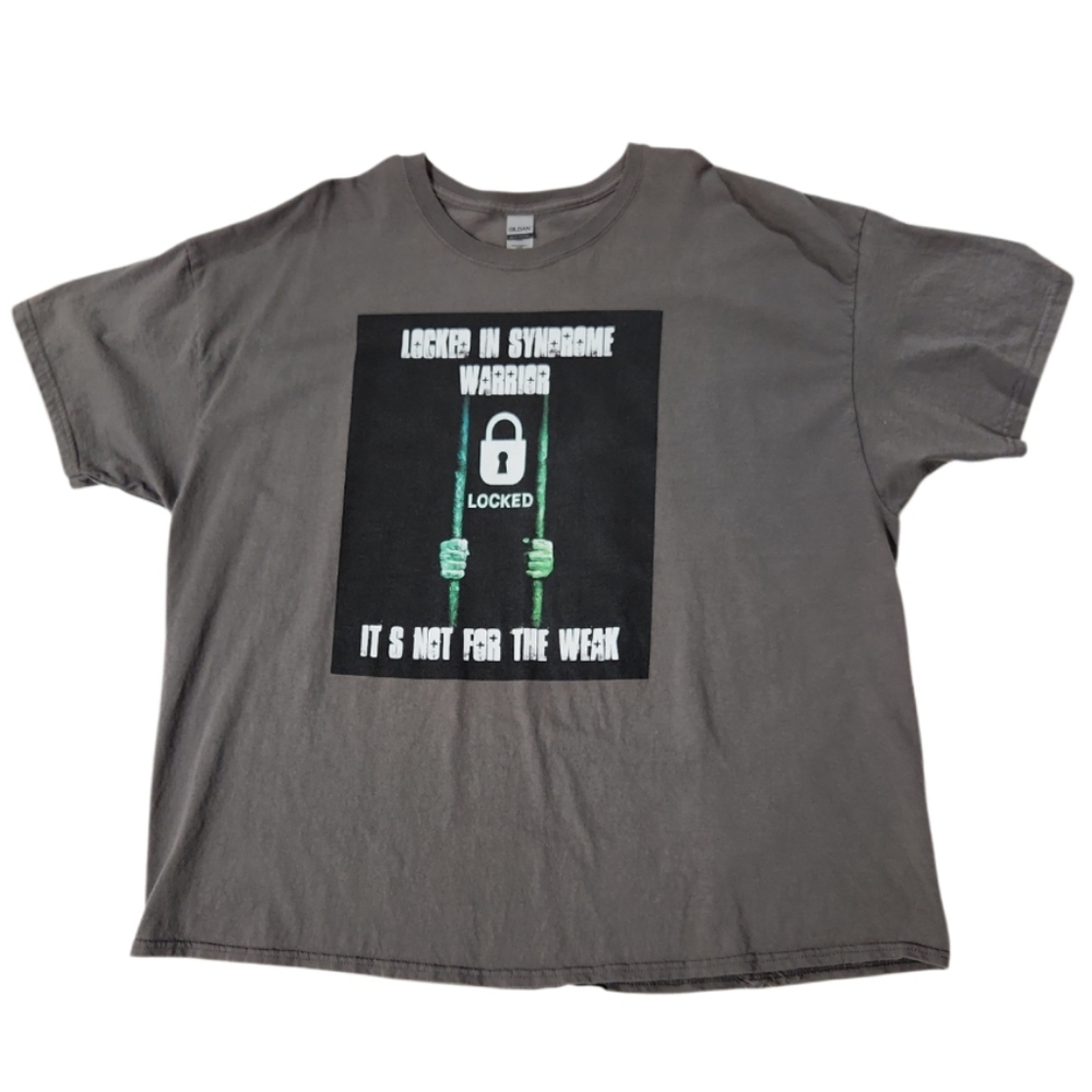 Locked In Syndrome (Lis) Warrior T-Shirt 3xl